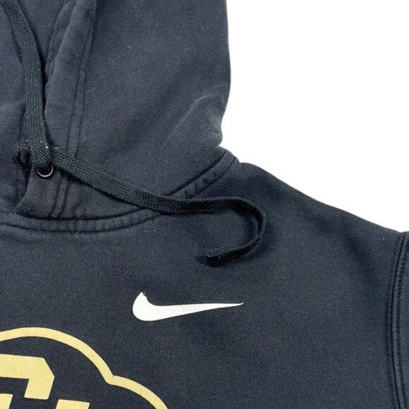 University Of Colorado Hoodie Black Size Medium - Picture 6 of 7